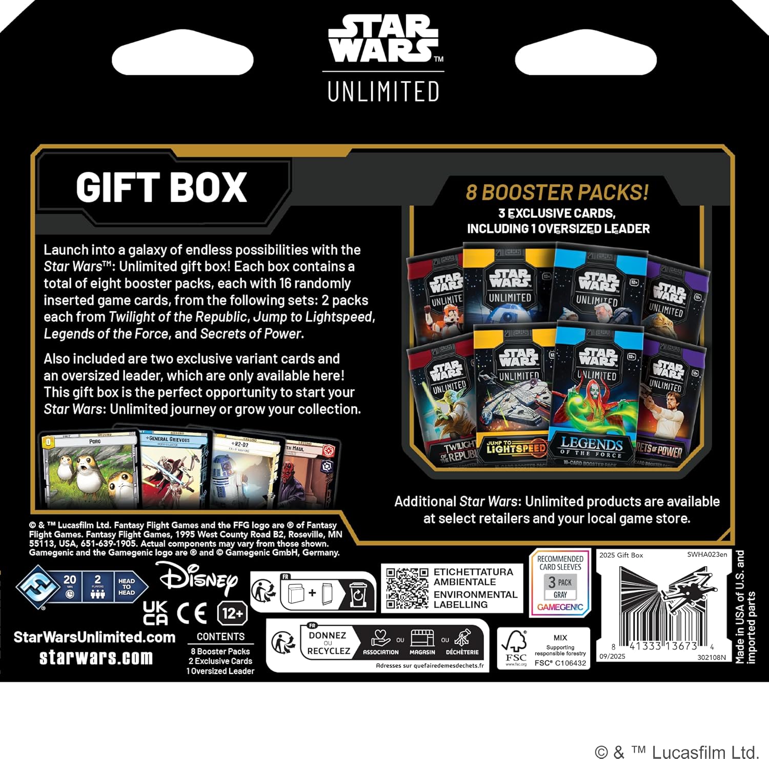 Star Wars: Unlimited TCG - 2025 Gift Box