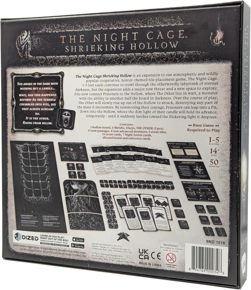 The Night Cage - Shrieking Hollow Expansion