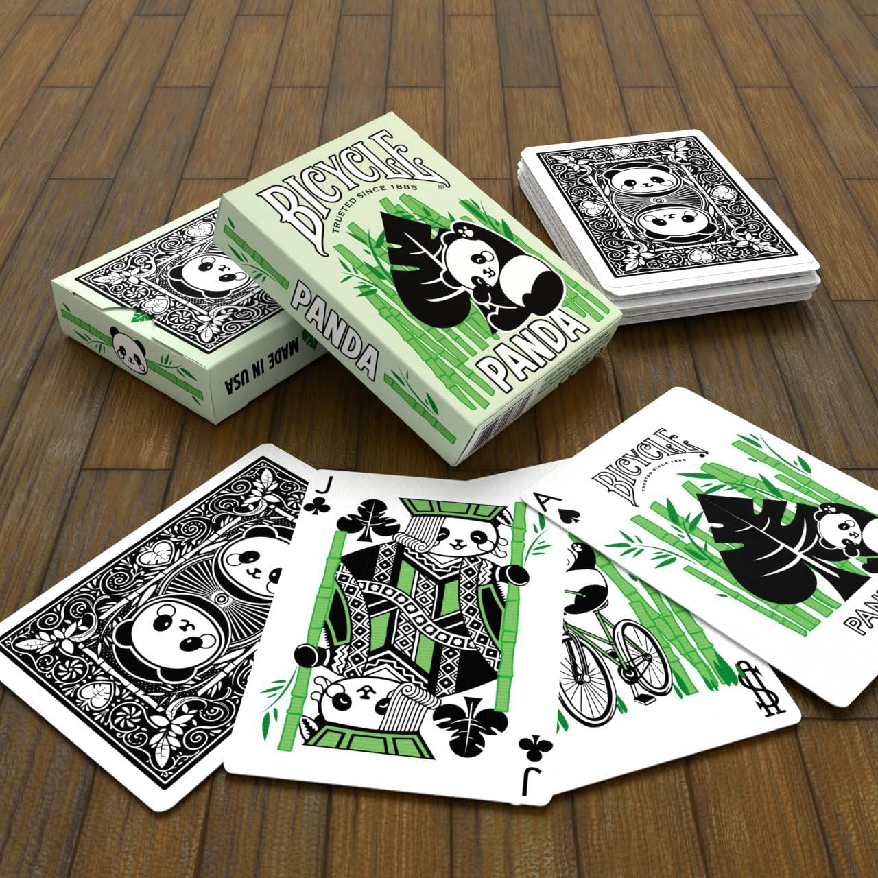 Playing Cards: Bicycle: Panda
