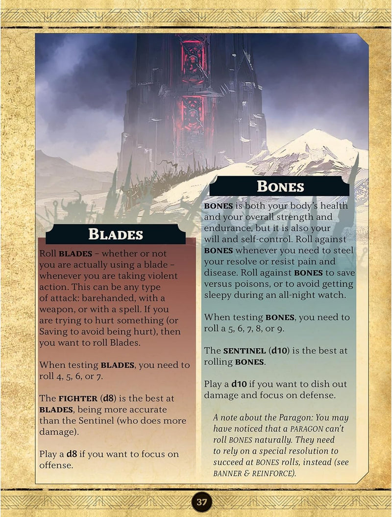 Return to Dark Tower Fantasy Roleplaying Hardcover RPG Book