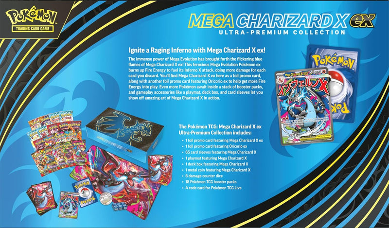 Pokemon TCG: Mega Charizard X ex Ultra-Premium Collection (In Store Pick-Up Only)