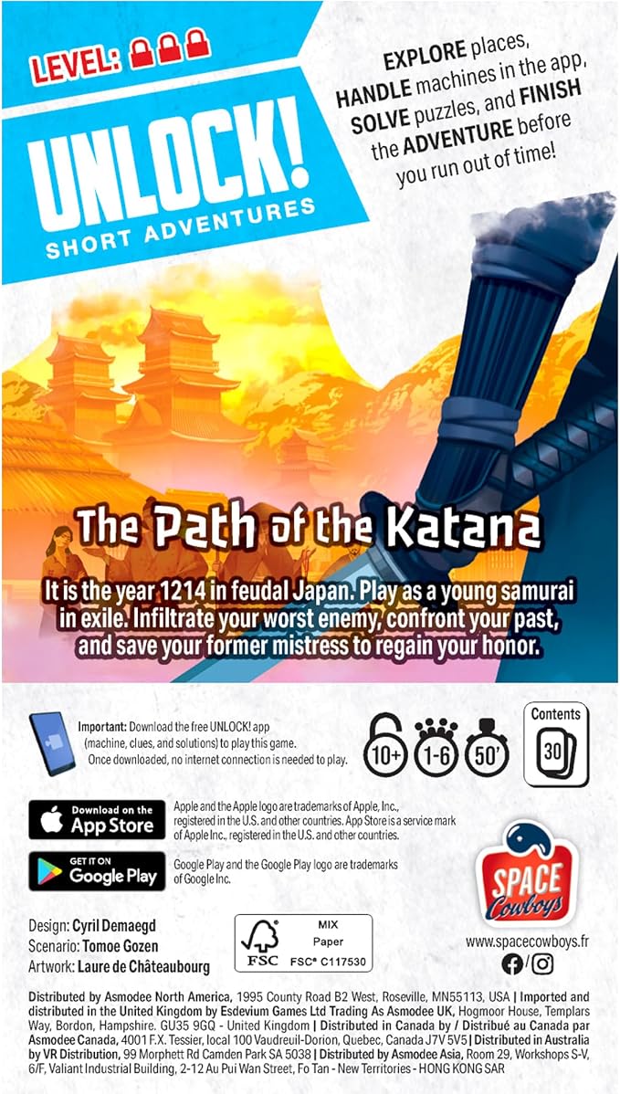 UNLOCK! - Short: The Path of the Katana