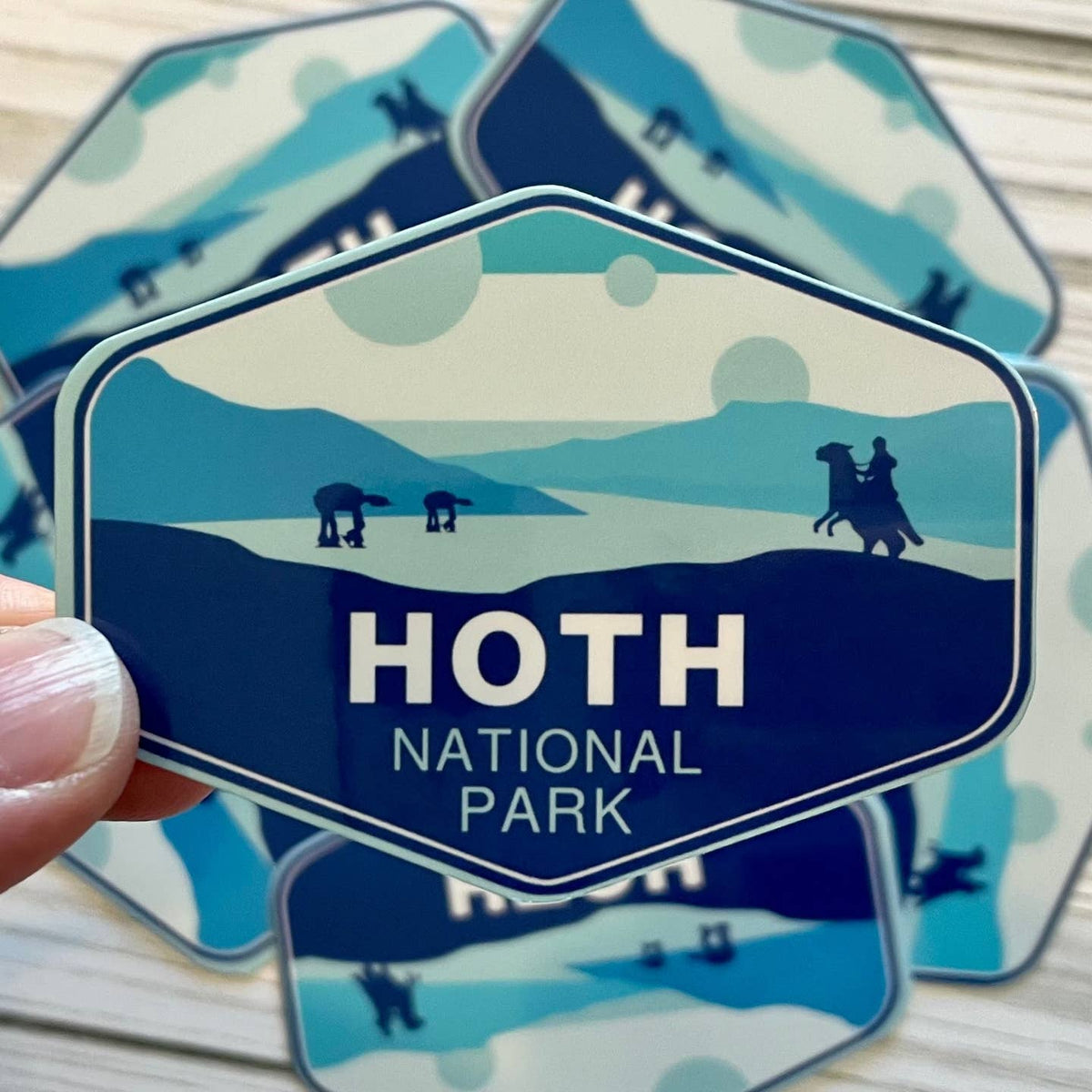 Star Wars Inspired National Park Vinyl Sticker