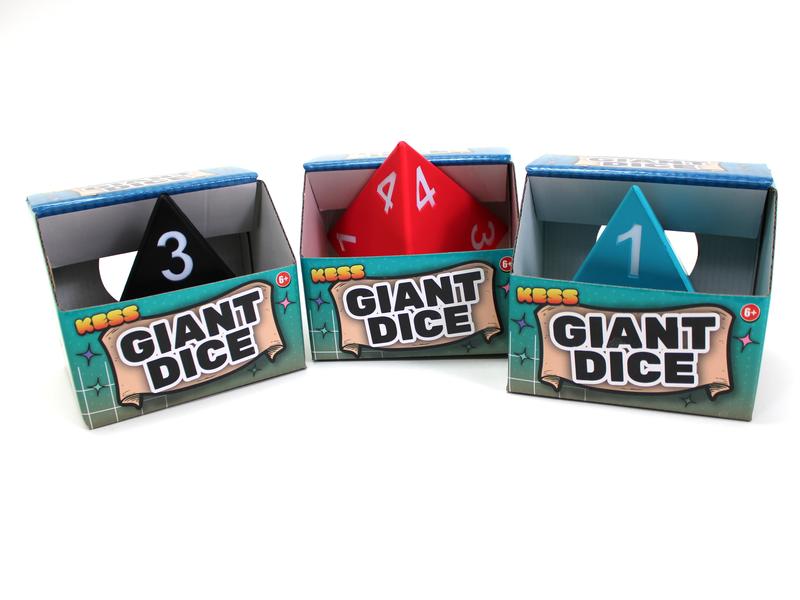 Giant Foam Dice D4 [Pick A Color]
