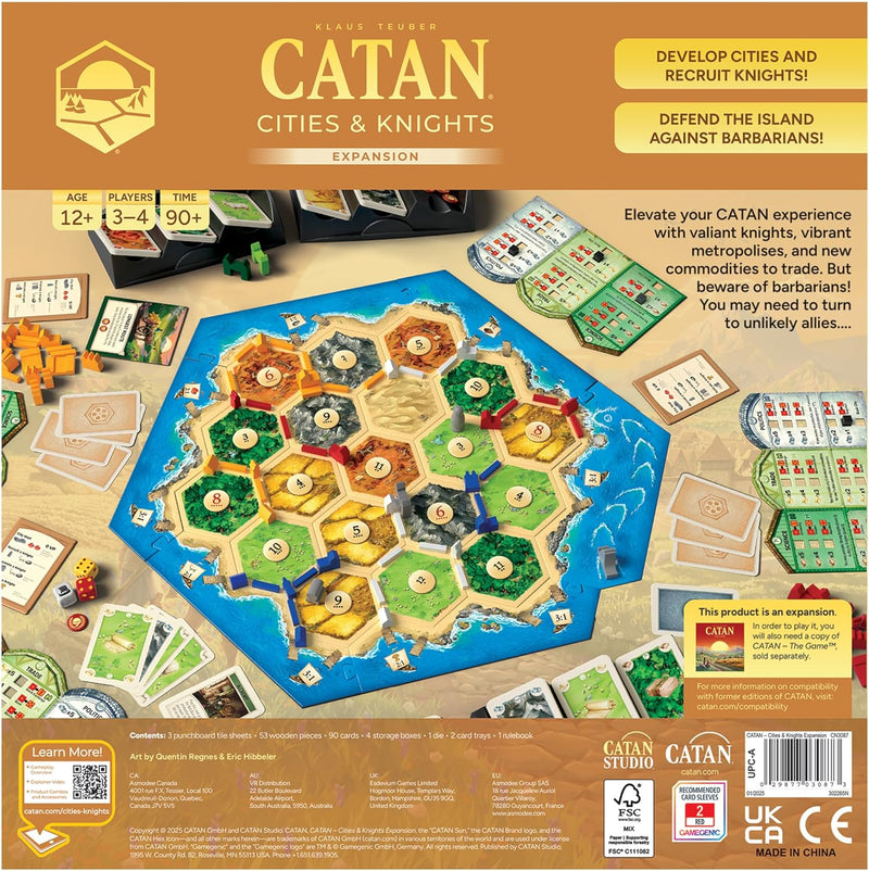 CATAN – Cities & Knights Expansion (2025 Version)