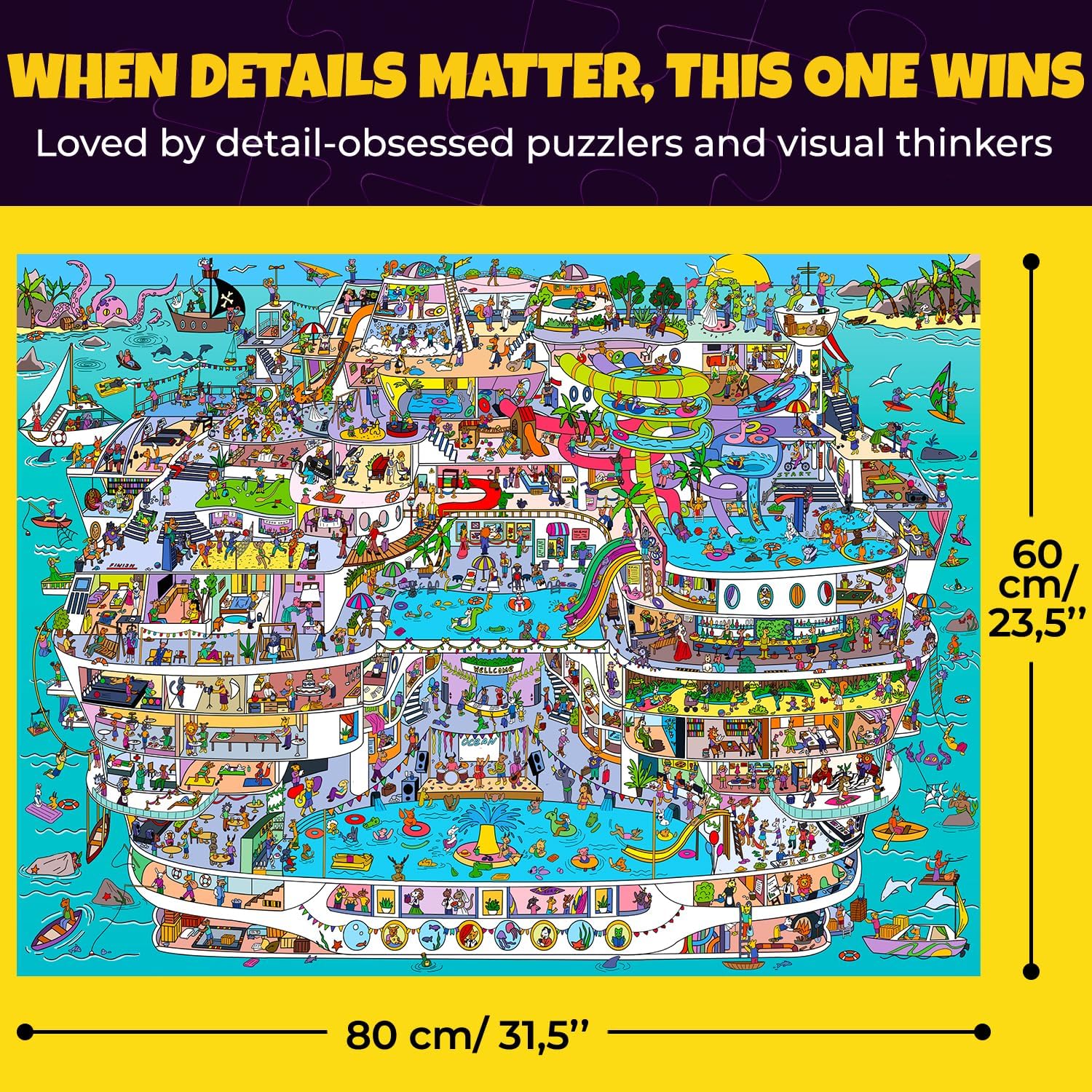 Puzzle: Cruise Vistas (1000pc)