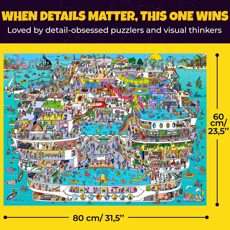 Puzzle: Cruise Vistas (1000pc)