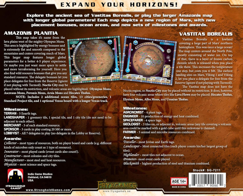 Terraforming Mars: Amazonis/Vastitas Expansion