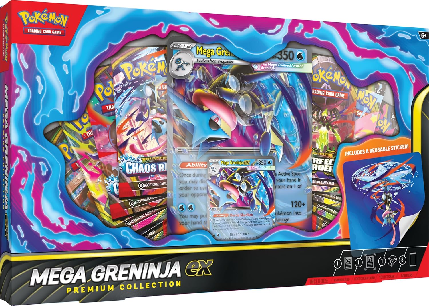 Pokemon TCG: Mega Greninja ex Premium Collection