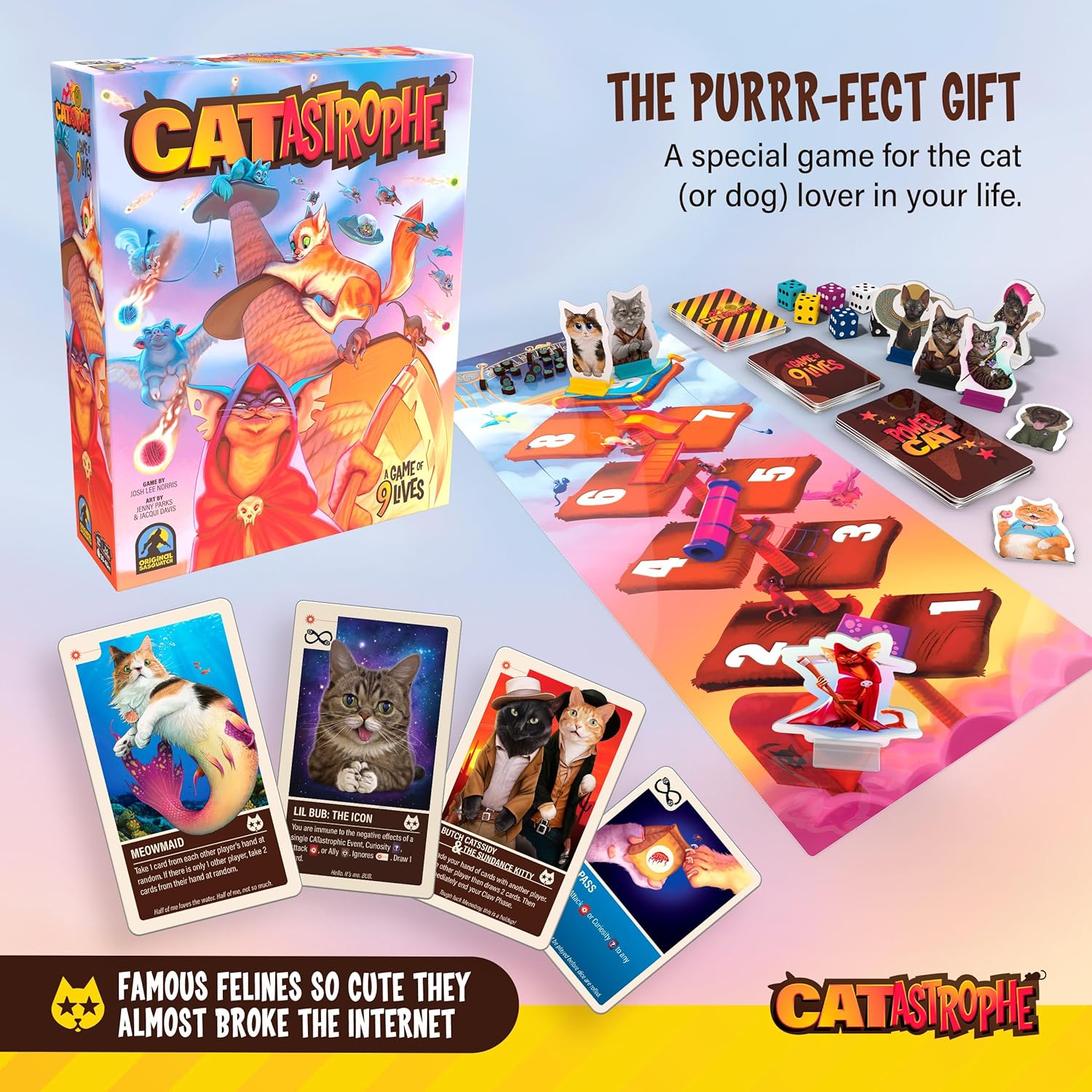 CATastrophe: A Game of 9 Lives