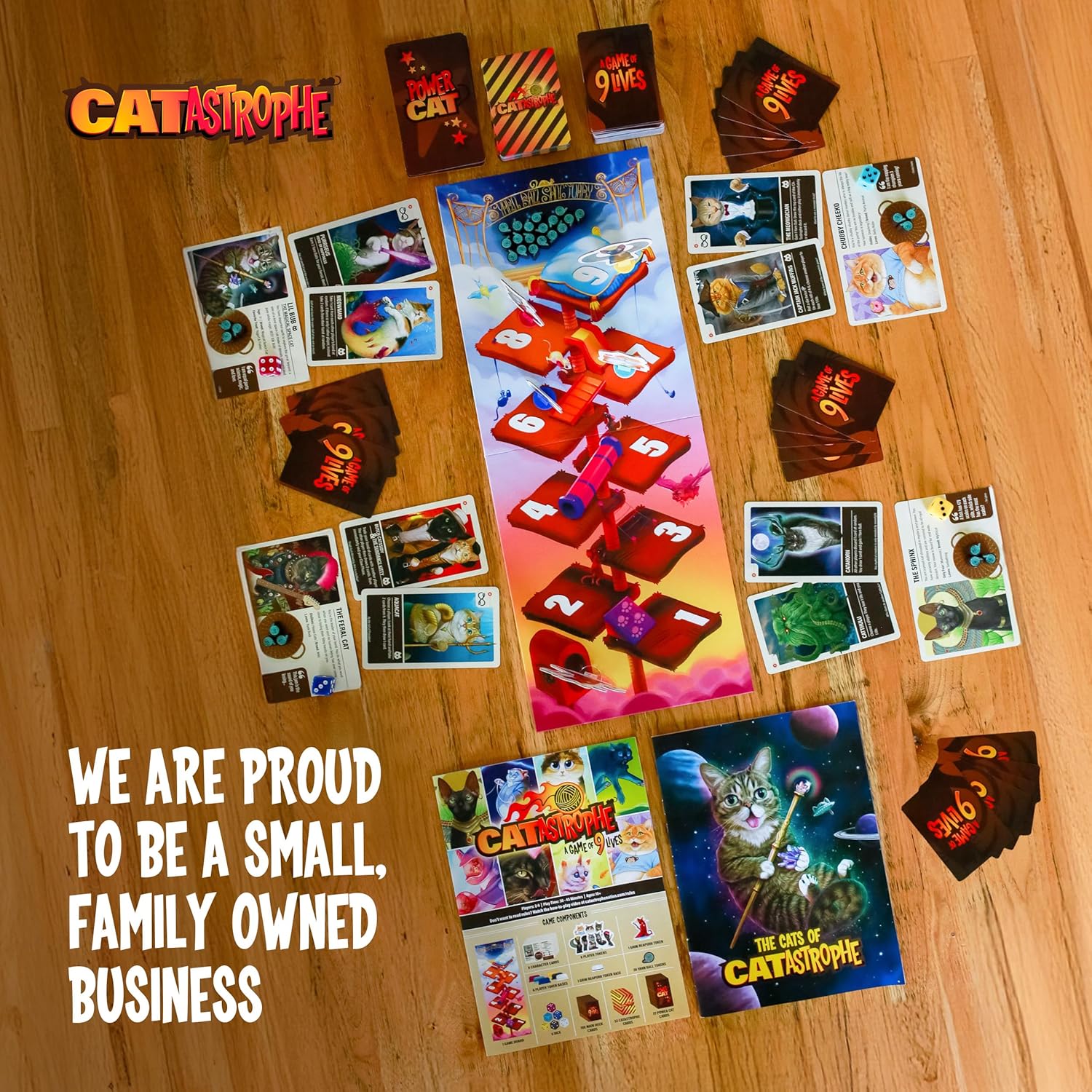 CATastrophe: A Game of 9 Lives