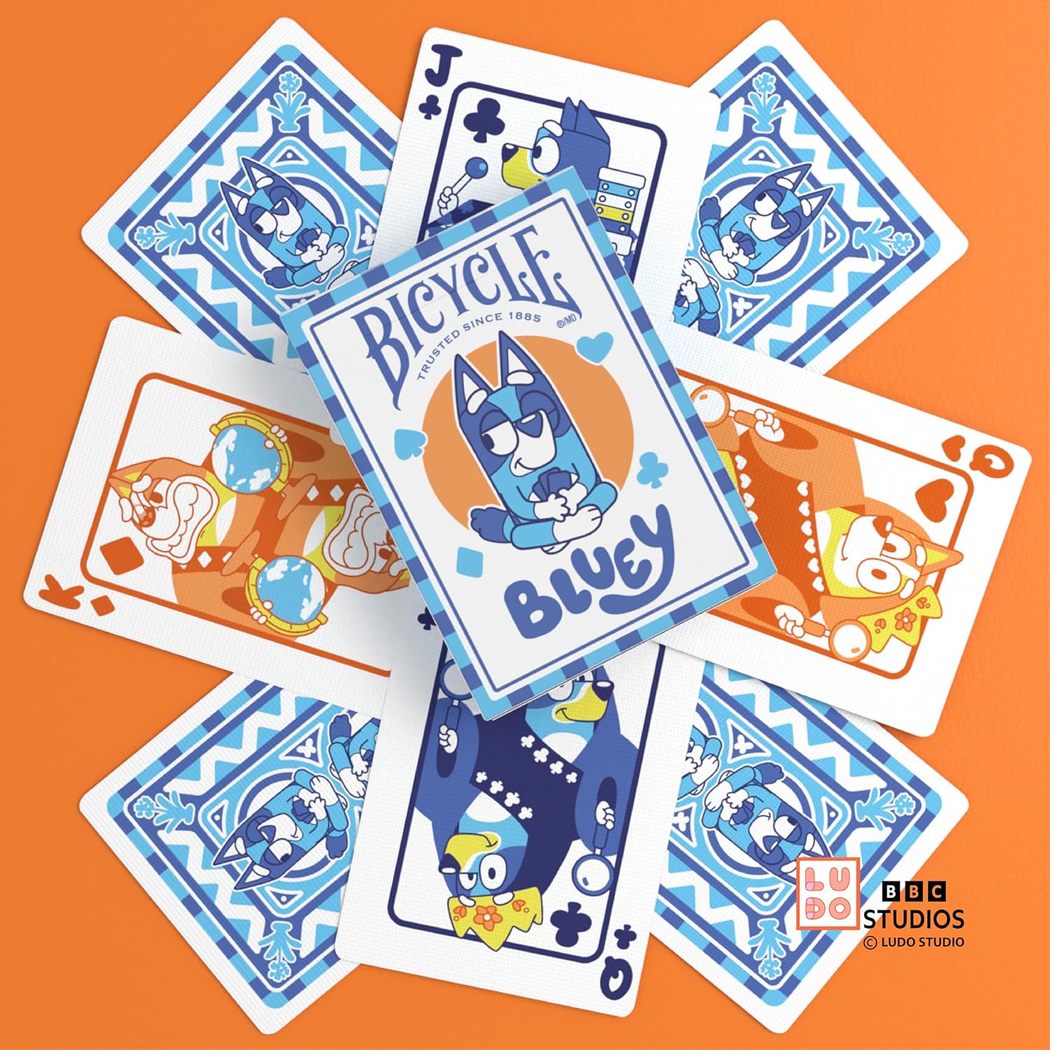 Playing Cards: Bicycle: Disney - Bluey