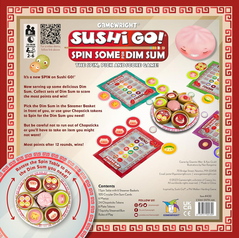 Sushi Go! Spin Sum for Dim Sum