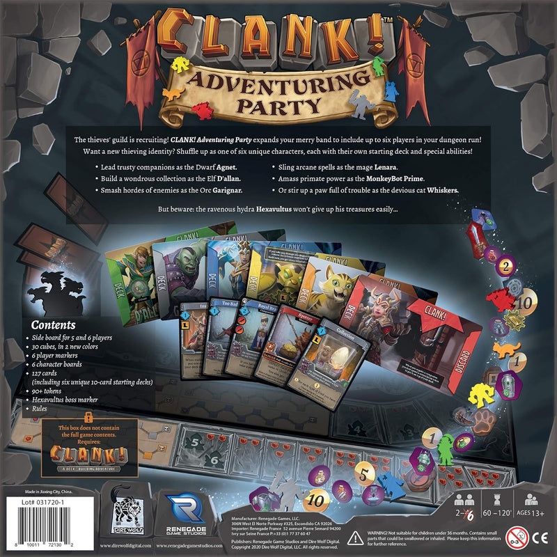 Clank!: Adventuring Party Expansion