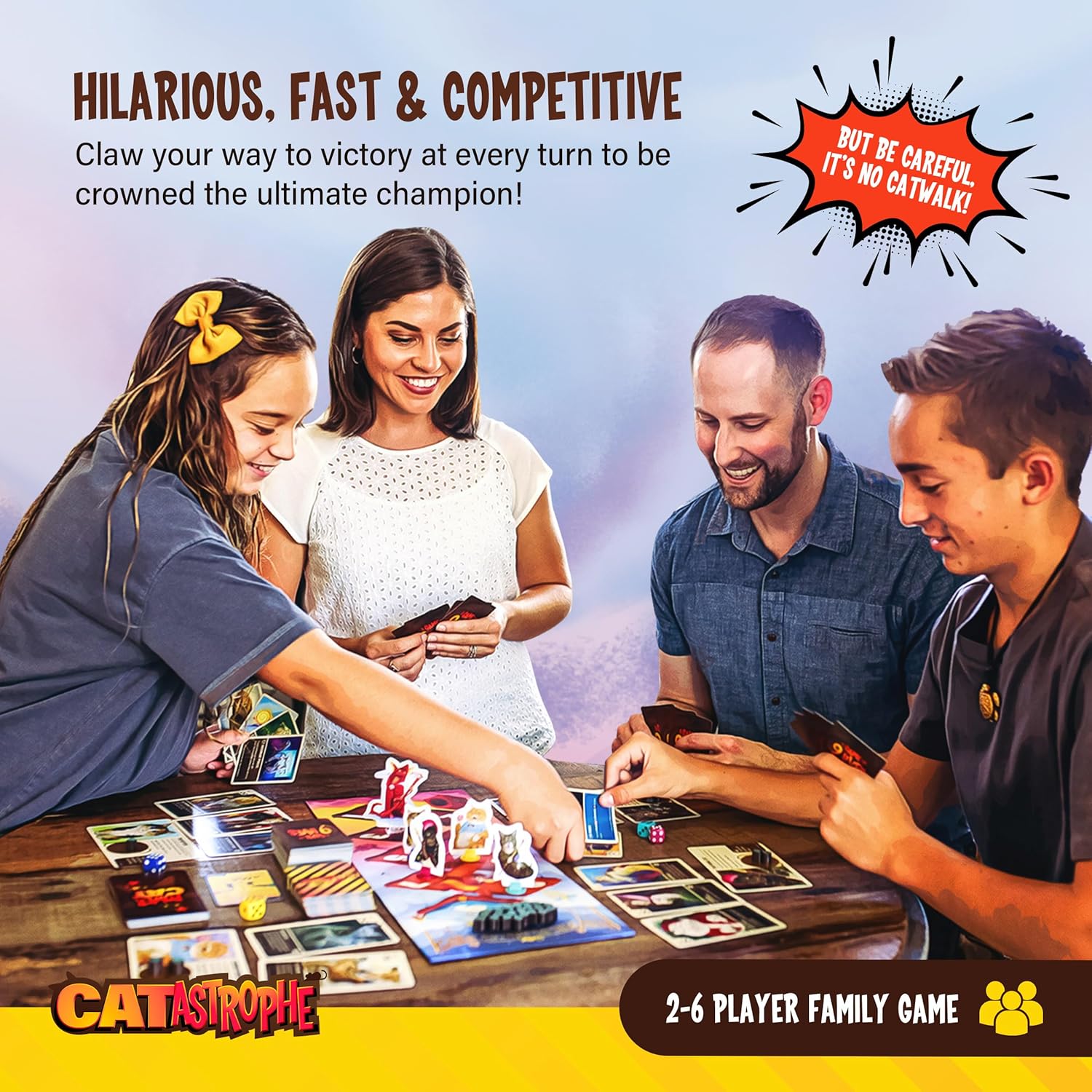 CATastrophe: A Game of 9 Lives