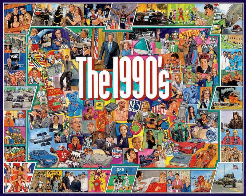 The Nineties - 1000 Piece Puzzle