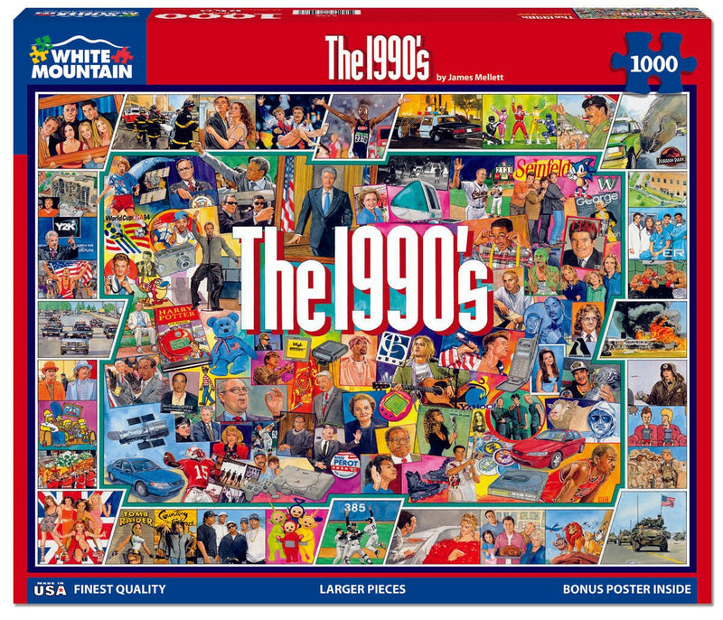 The Nineties - 1000 Piece Puzzle
