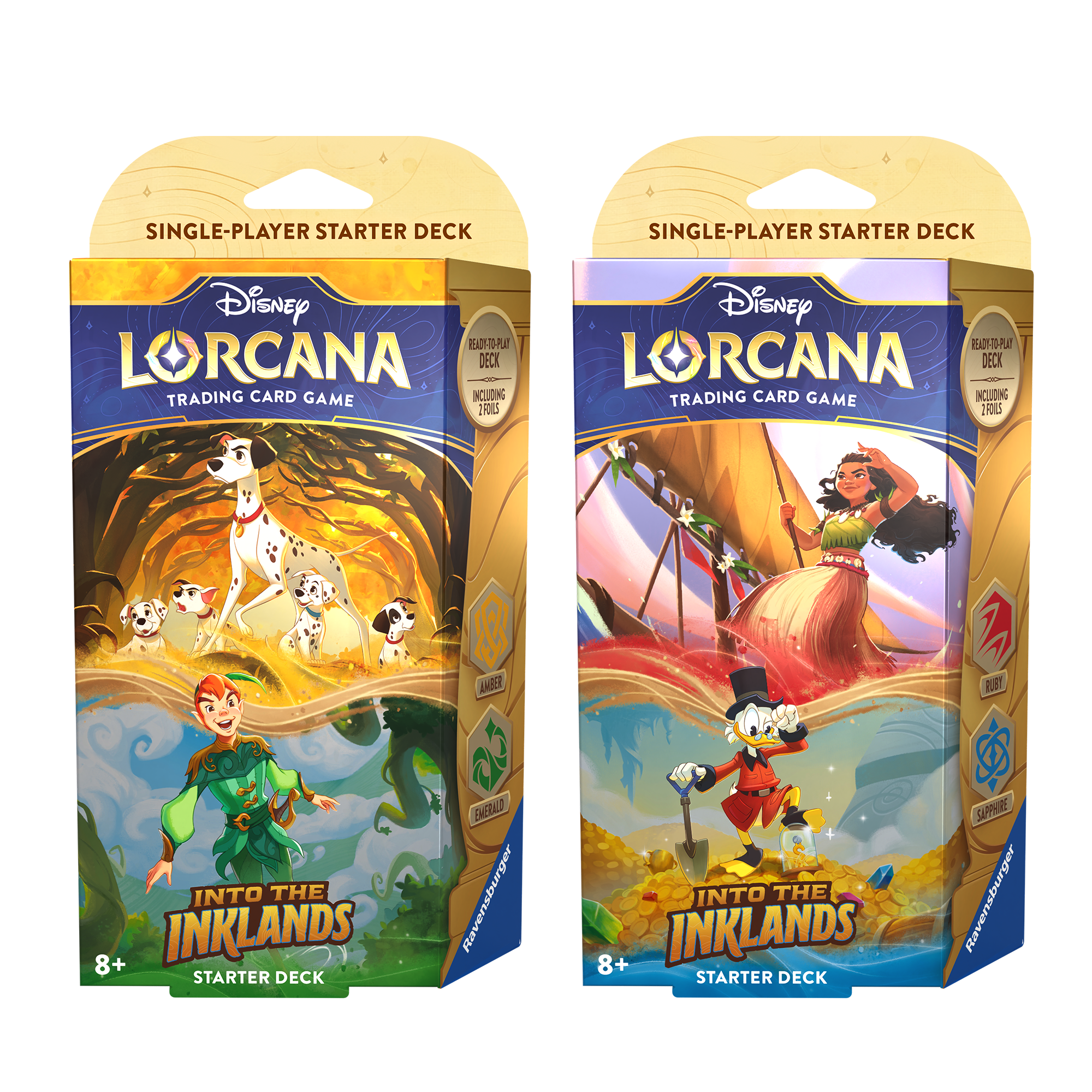 Disney Lorcana TCG: Into the Inklands Starter Deck [Choose A Deck]