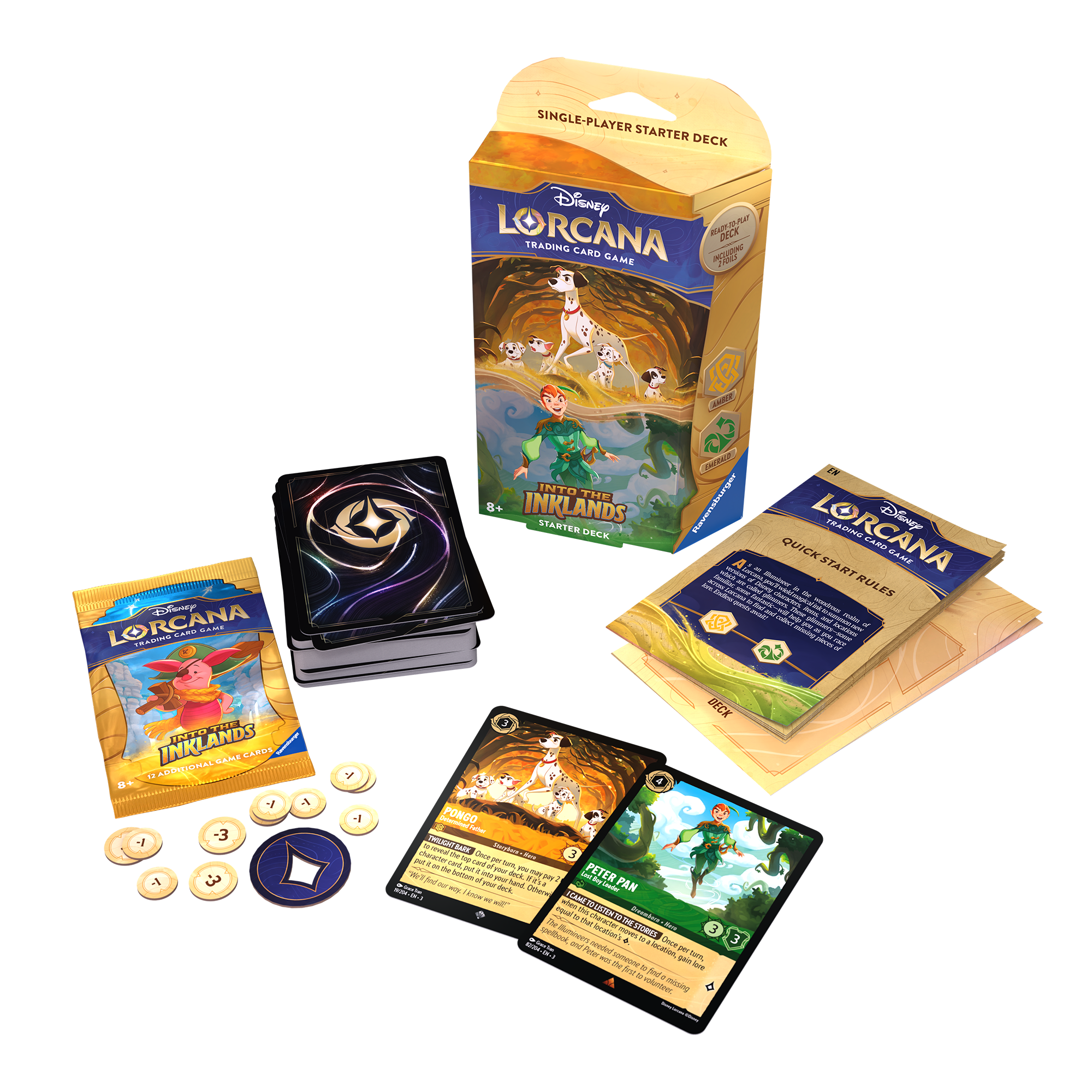 Disney Lorcana TCG: Into the Inklands Starter Deck [Choose A Deck]