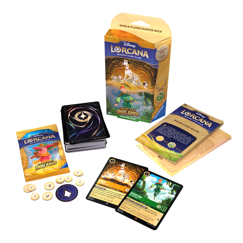 Disney Lorcana TCG: Into the Inklands Starter Deck [Choose A Deck]