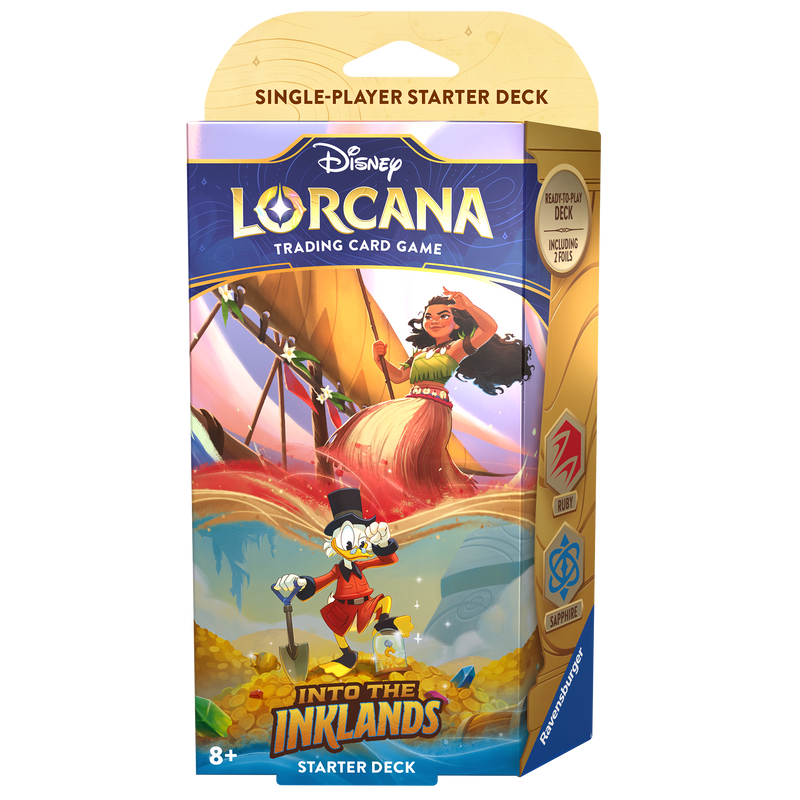 Disney Lorcana TCG: Into the Inklands Starter Deck [Choose A Deck]