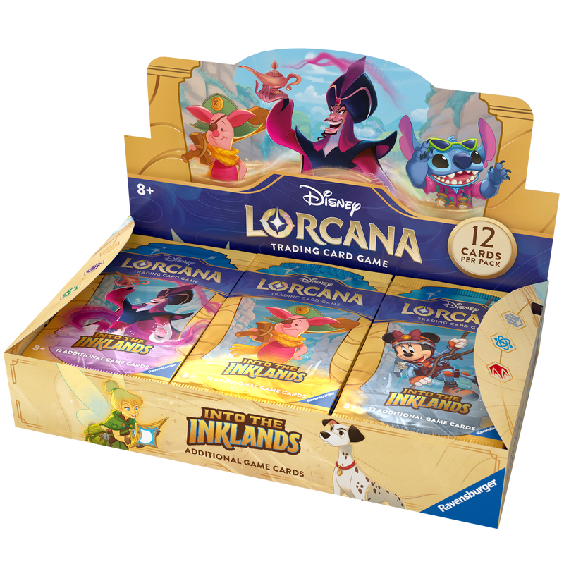 Disney Lorcana TCG: Into the Inklands Booster Box (24 Packs)