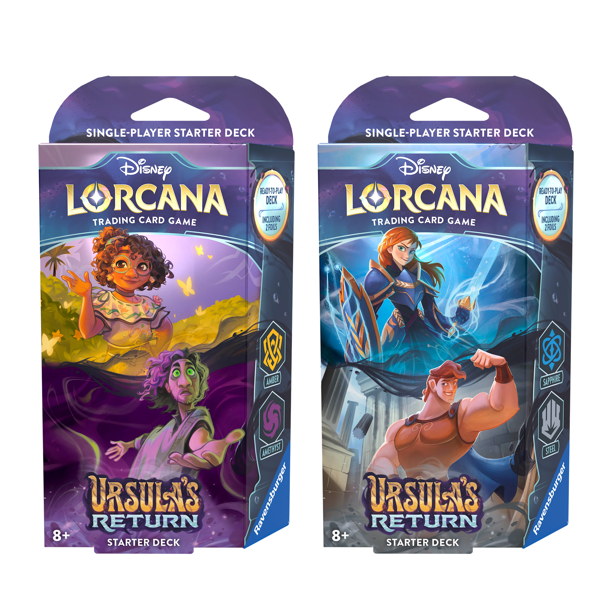 Disney Lorcana: Ursula's Return Starter Deck [Choose One]