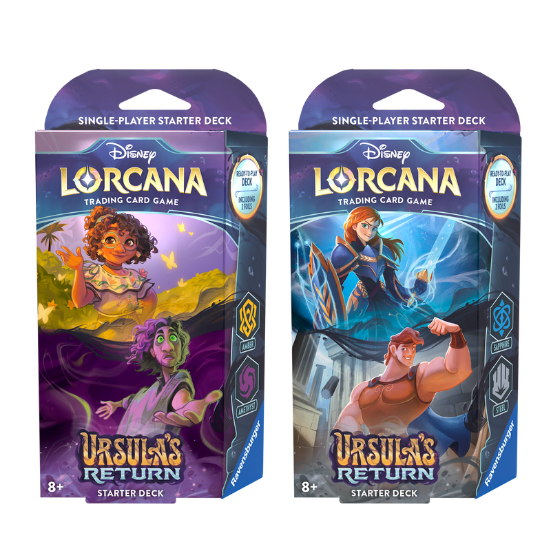 Disney Lorcana: Ursula's Return Starter Deck [Choose One]