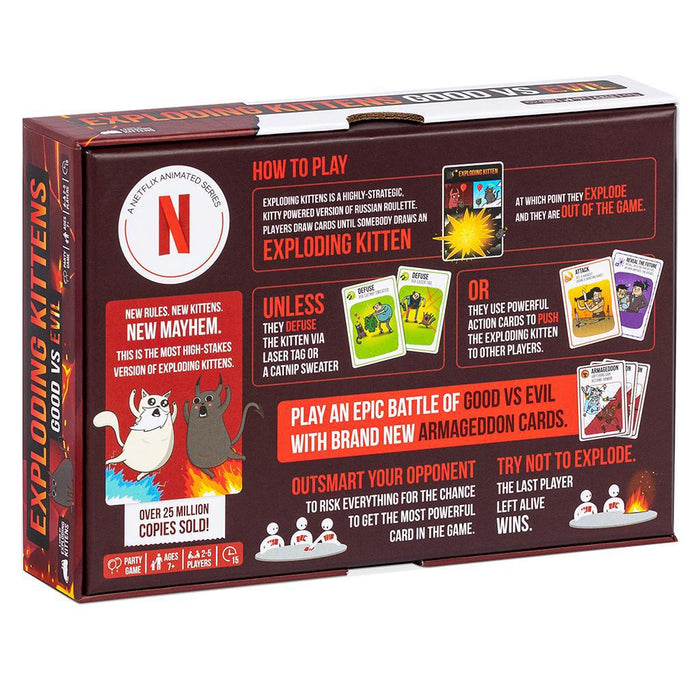 Exploding Kittens: Good Vs Evil