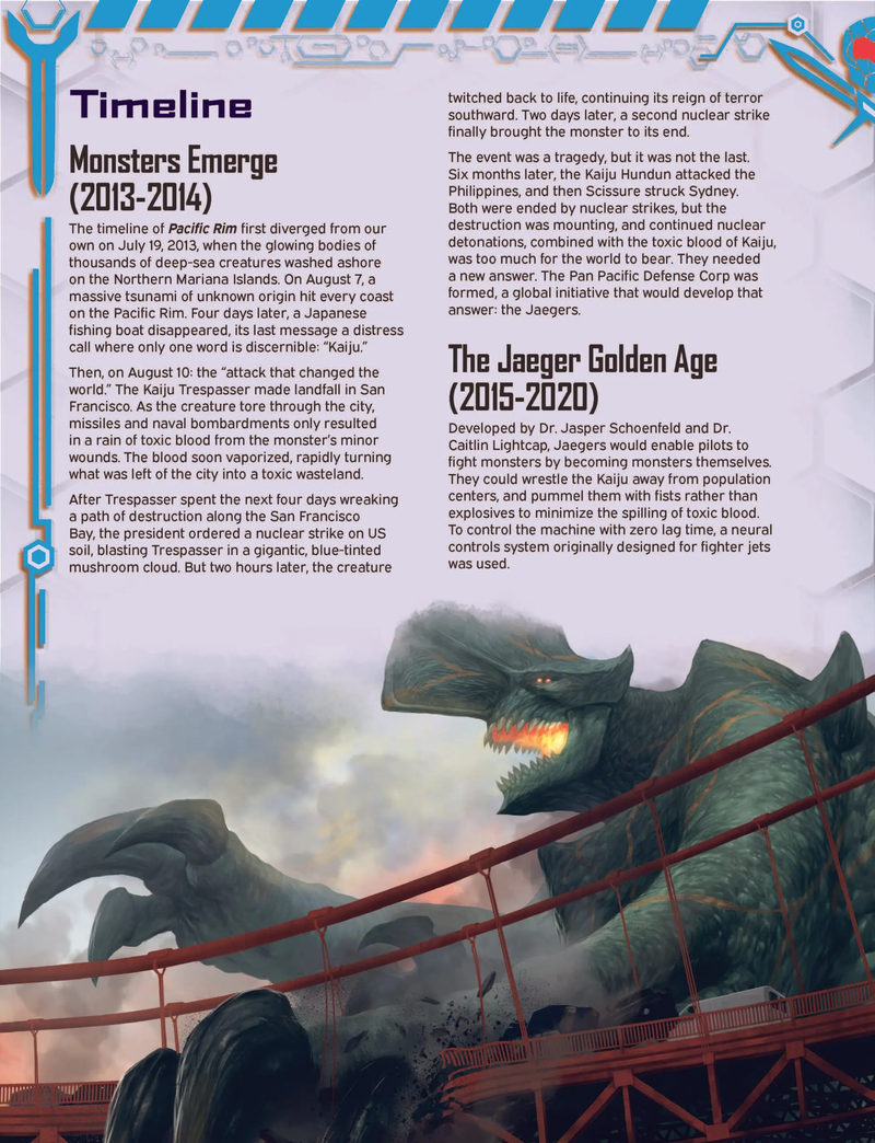 Everyday Heroes RPG - Pacific Rim Cinematic Adventure