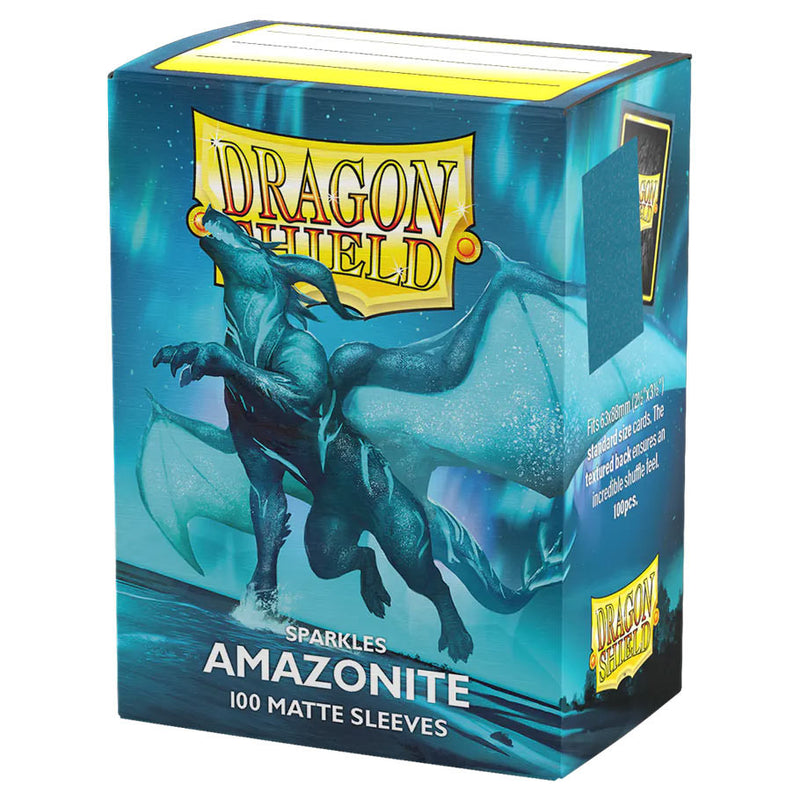 Dragon Shield: Sparkle: Matte 100 Standard Size Card Sleeves [Choose A Color]