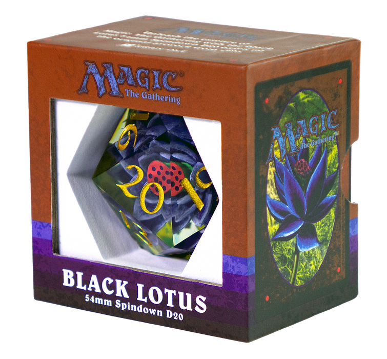 Magic: The Gathering Black Lotus Spindown 54mm D20 Dice