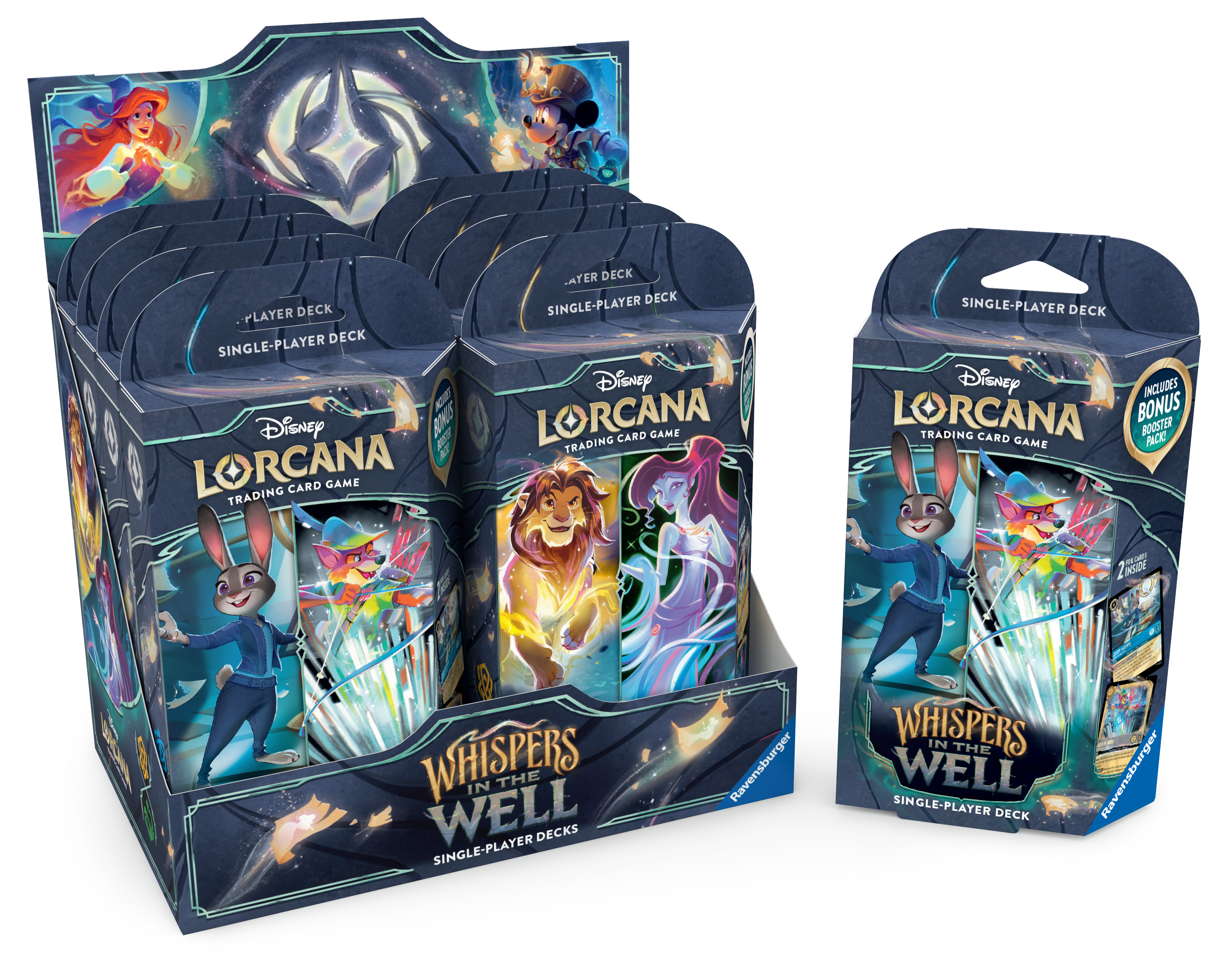 Disney Lorcana TCG: Whispers in the Well - Starter Deck [Choose One]