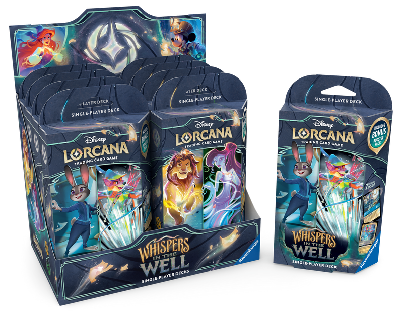 Disney Lorcana TCG: Whispers in the Well - Starter Deck [Choose One]