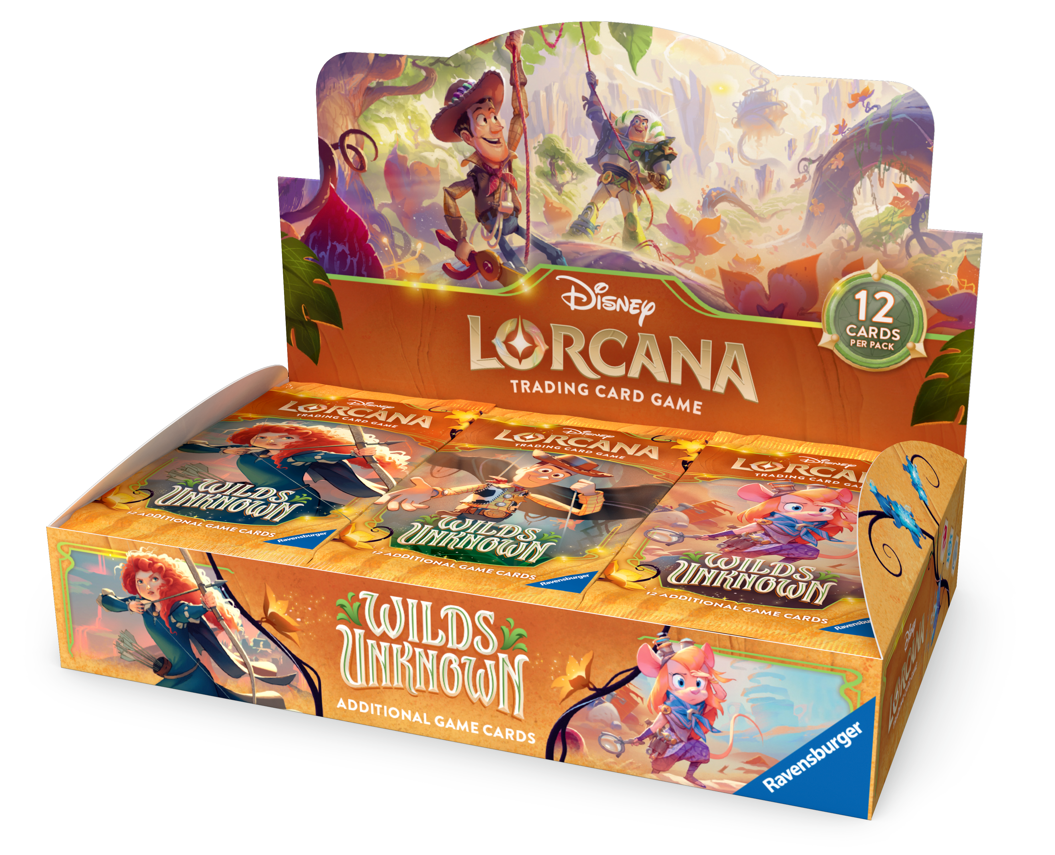 Disney Lorcana TCG: Wilds Unknown Booster Display Box