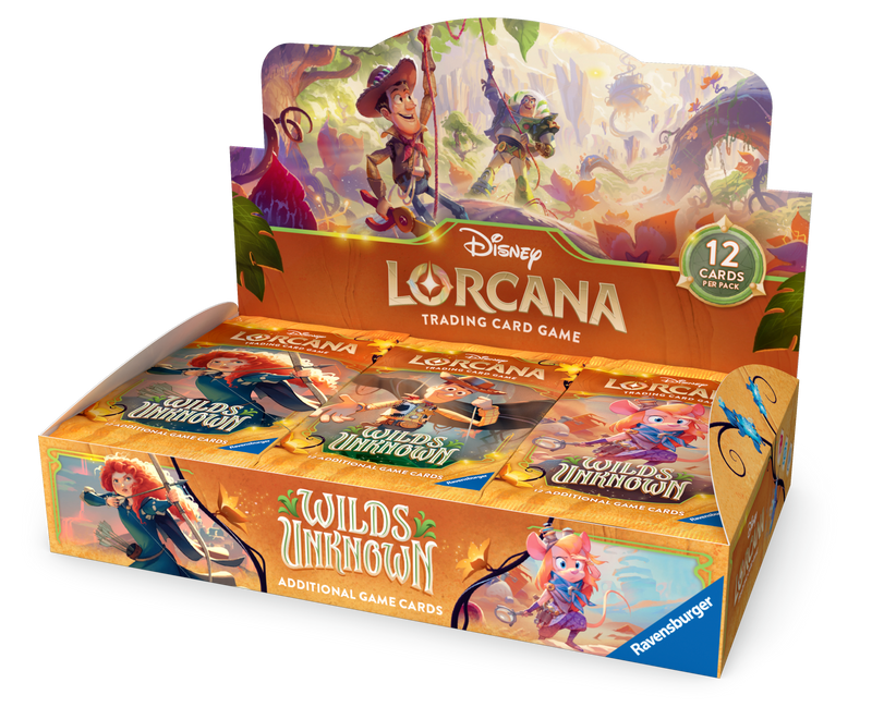 Disney Lorcana TCG: Wilds Unknown Booster Display Box