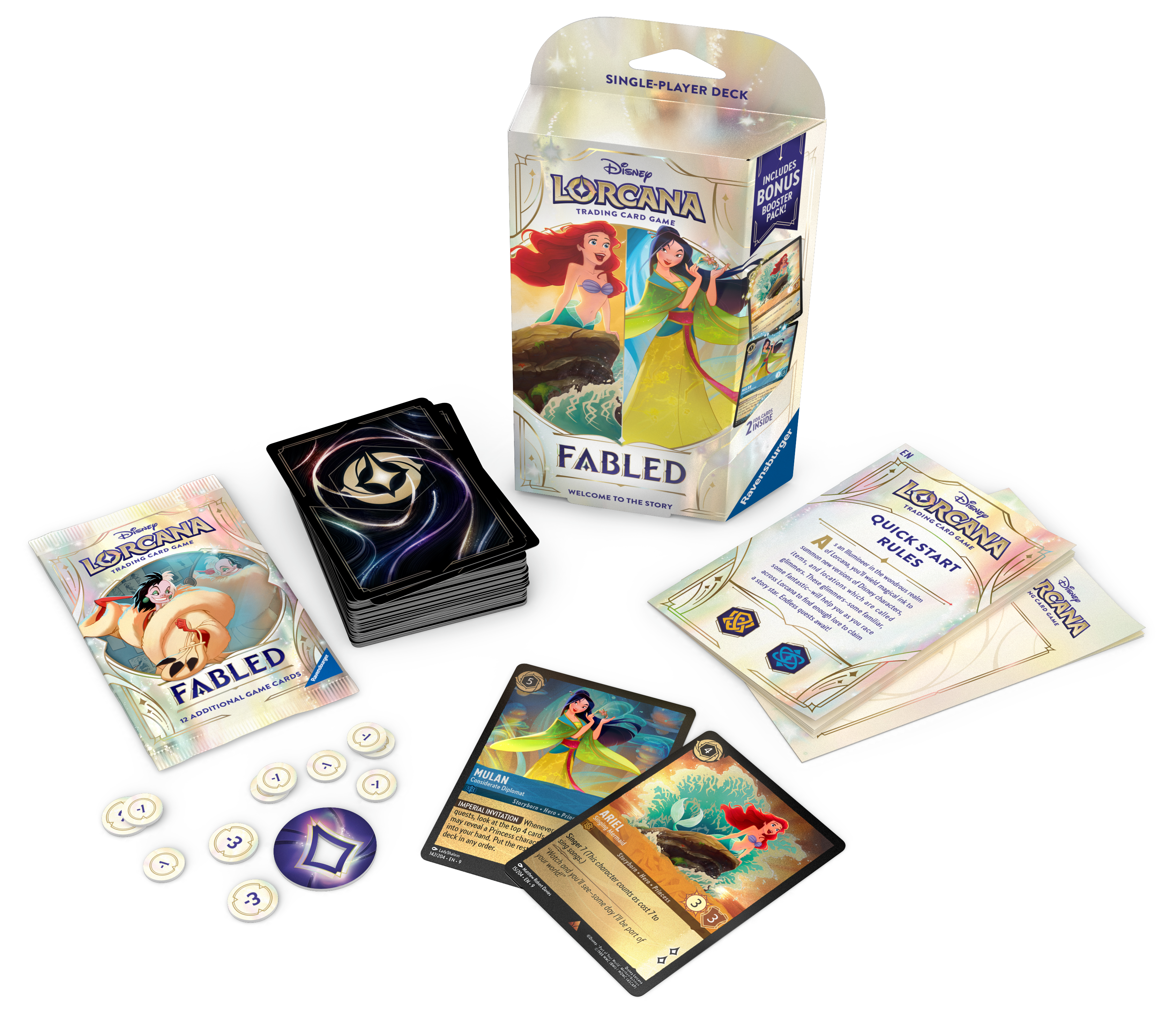 Disney Lorcana TCG: Fabled - Starter Deck [Choose One]