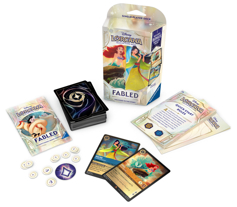 Disney Lorcana TCG: Fabled - Starter Deck [Choose One]