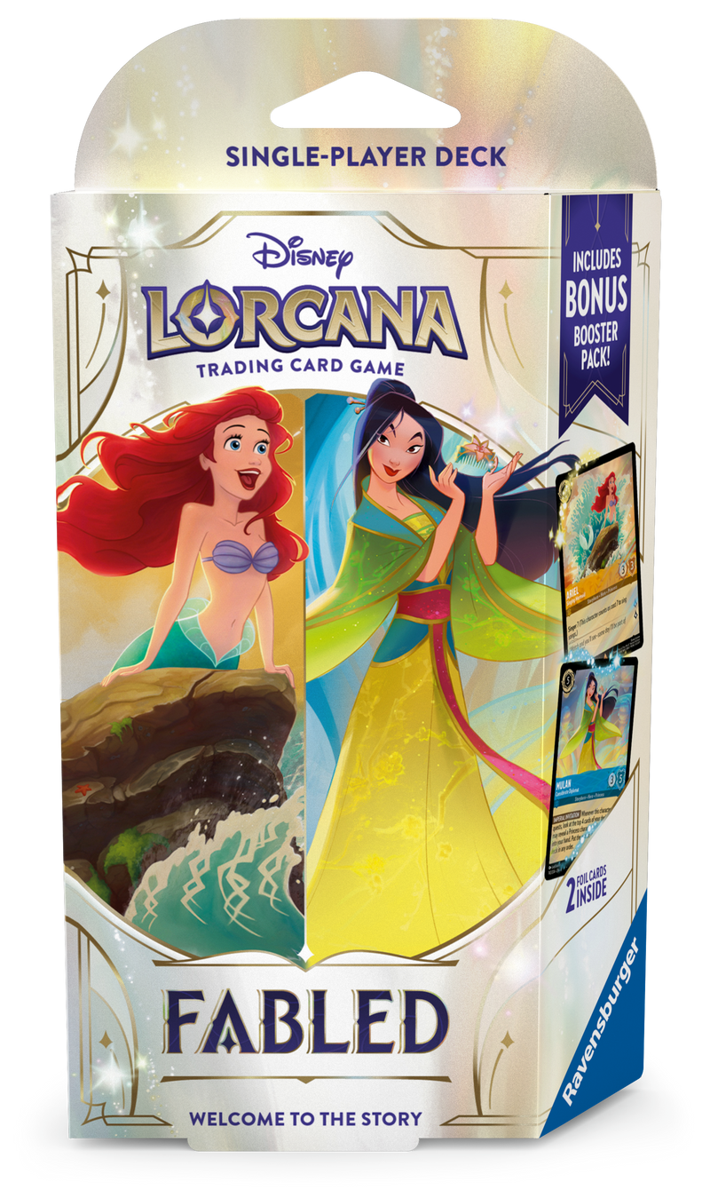 Disney Lorcana TCG: Fabled - Starter Deck [Choose One]