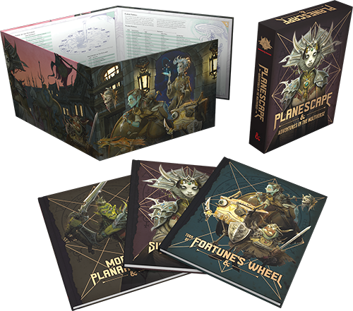 Planescape: Adventures in the Multiverse (D&D Campaign Collection - Adventure, Setting Book, Bestiary + DM Screen) [Choose Cover Style]