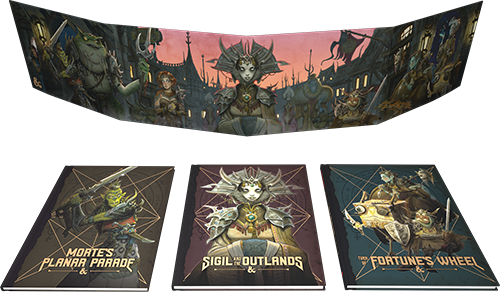 Planescape: Adventures in the Multiverse (D&D Campaign Collection - Adventure, Setting Book, Bestiary + DM Screen) [Choose Cover Style]