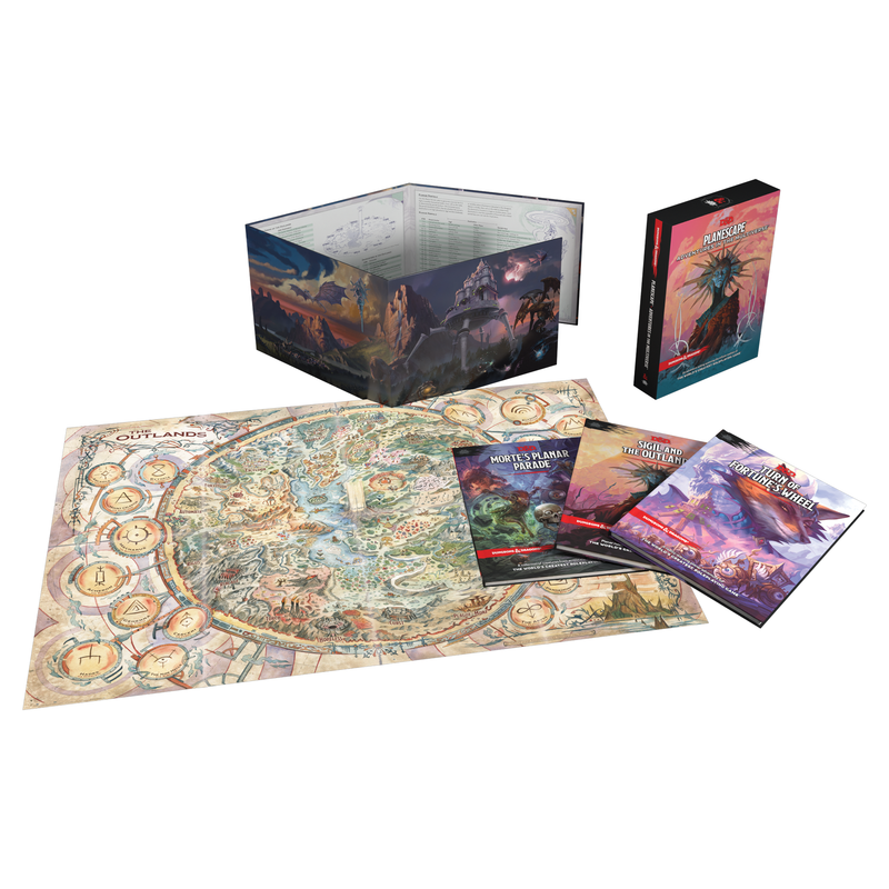 Planescape: Adventures in the Multiverse (D&D Campaign Collection - Adventure, Setting Book, Bestiary + DM Screen) [Choose Cover Style]