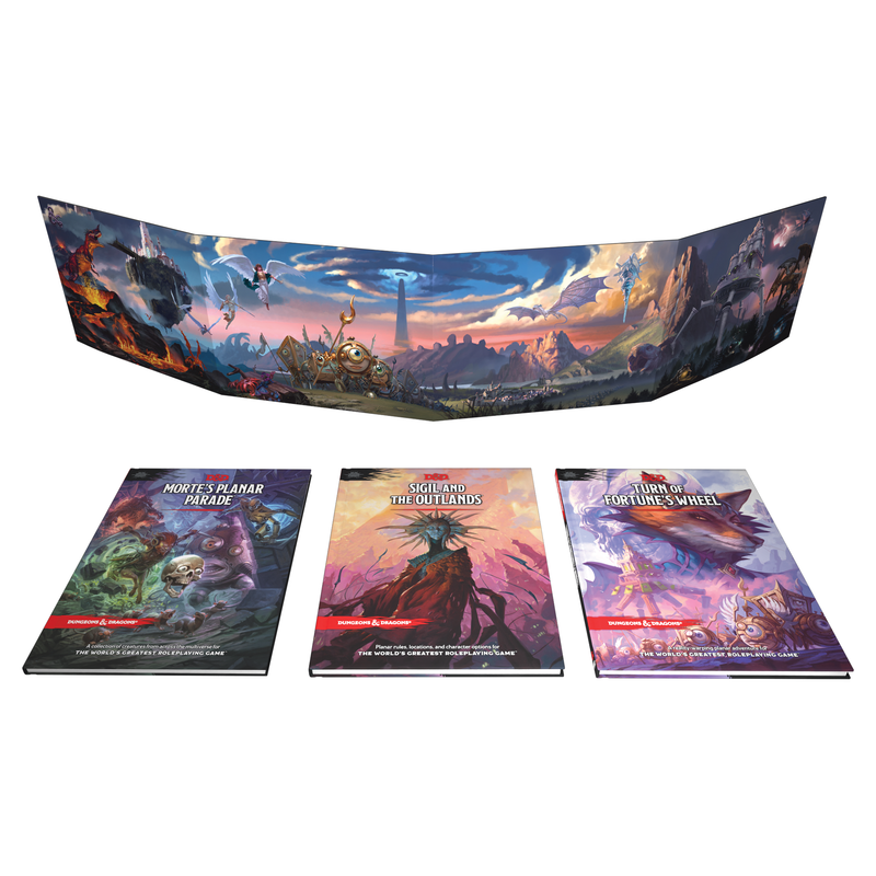 Planescape: Adventures in the Multiverse (D&D Campaign Collection - Adventure, Setting Book, Bestiary + DM Screen) [Choose Cover Style]