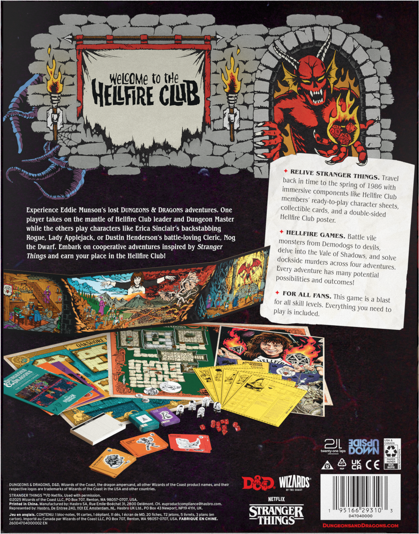 Dungeons & Dragons: Stranger Things: Welcome to Hellfire Club