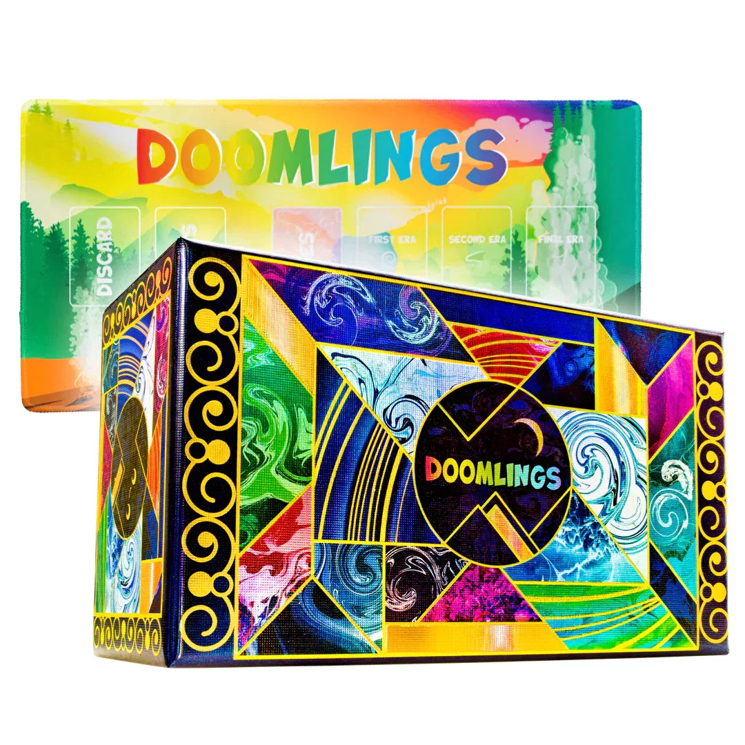 Custom Doomlings Mat Doomlings Deluxe Card Game Bundle — House Rules Lounge