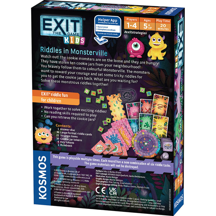 Exit: Kids - Riddles in Monsterville