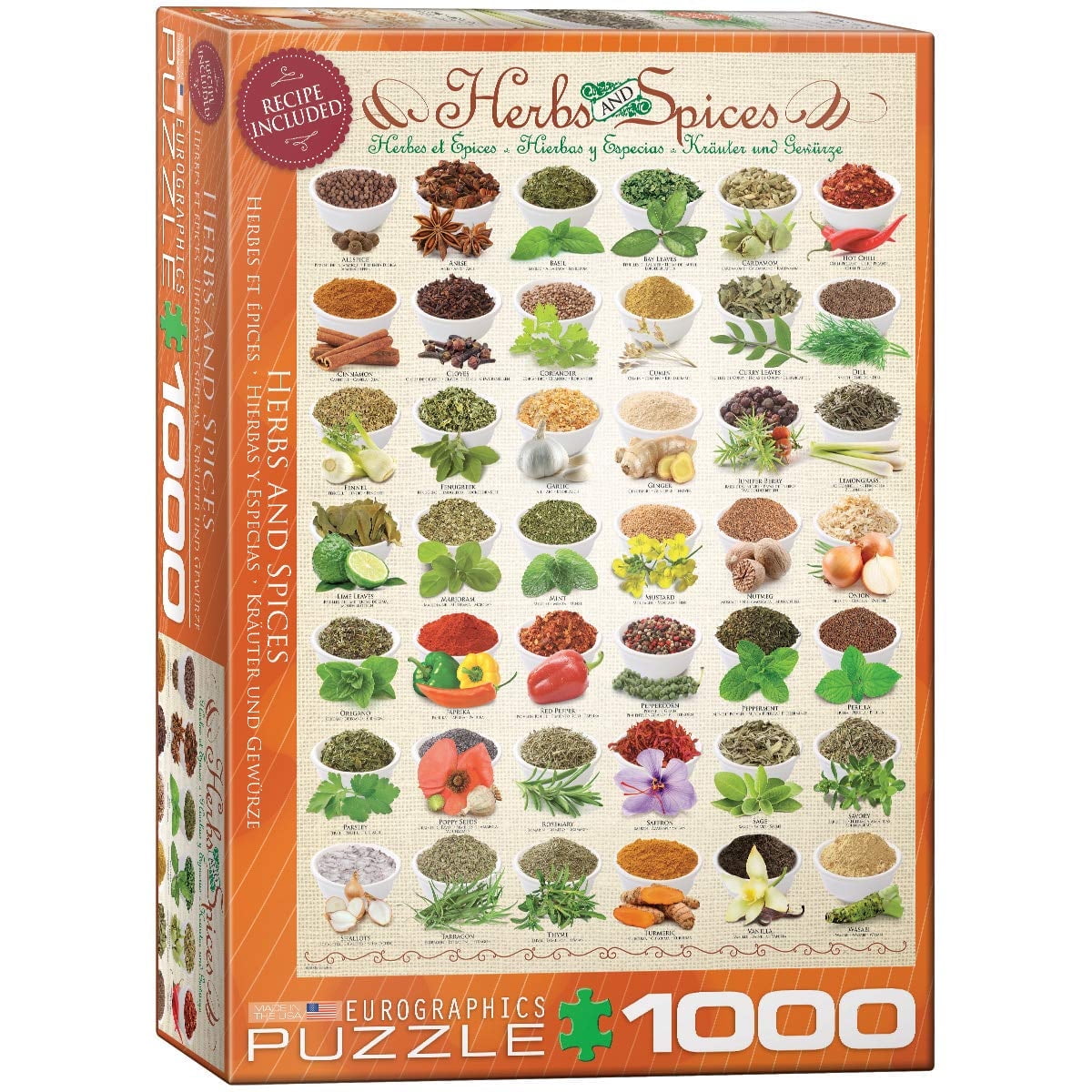 Puzzle: Herbs and Spices 1000pc