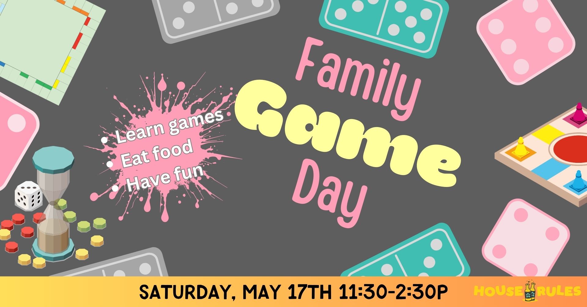 Family Game Day - May