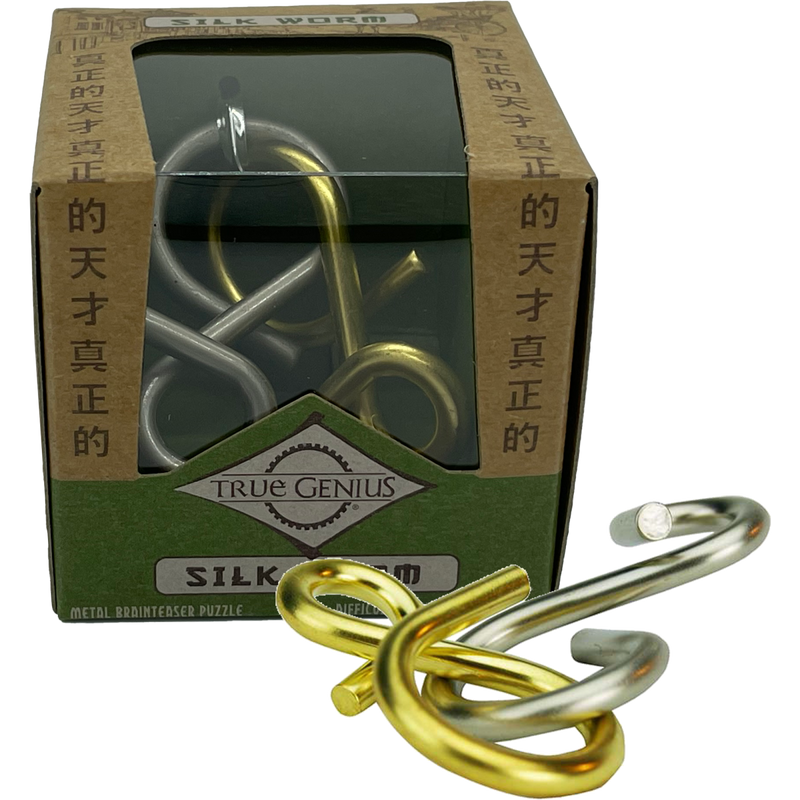 True Genius Puzzle: Metal - Silk Worm