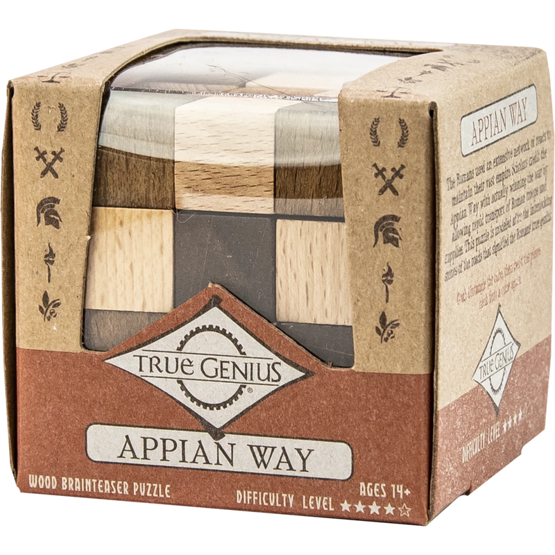 True Genius Puzzle: Wooden - Appian Way